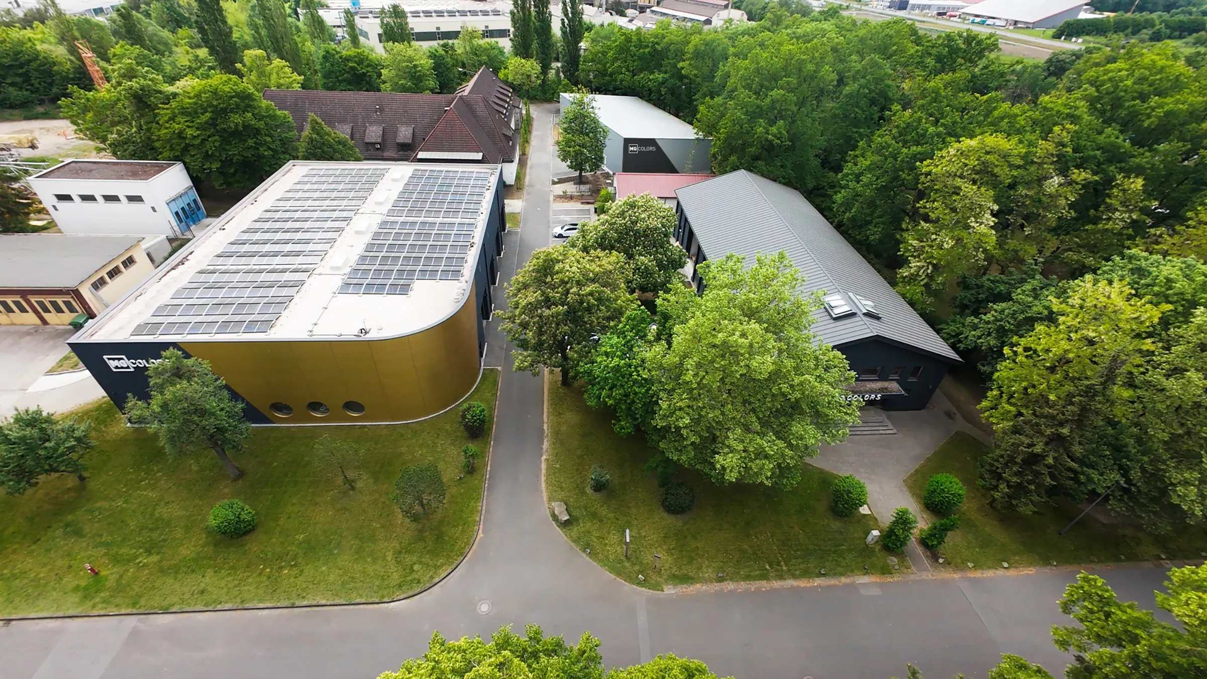 Siedziba firmy MG Colors